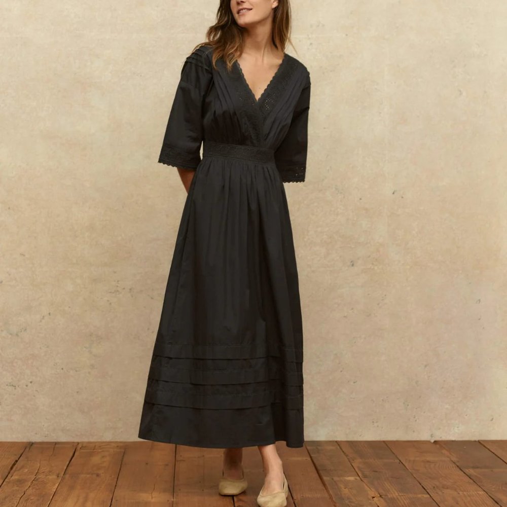 ISO - Christy Dawn The Florentine Dress in Anthracite XL (DO NOT BUY)